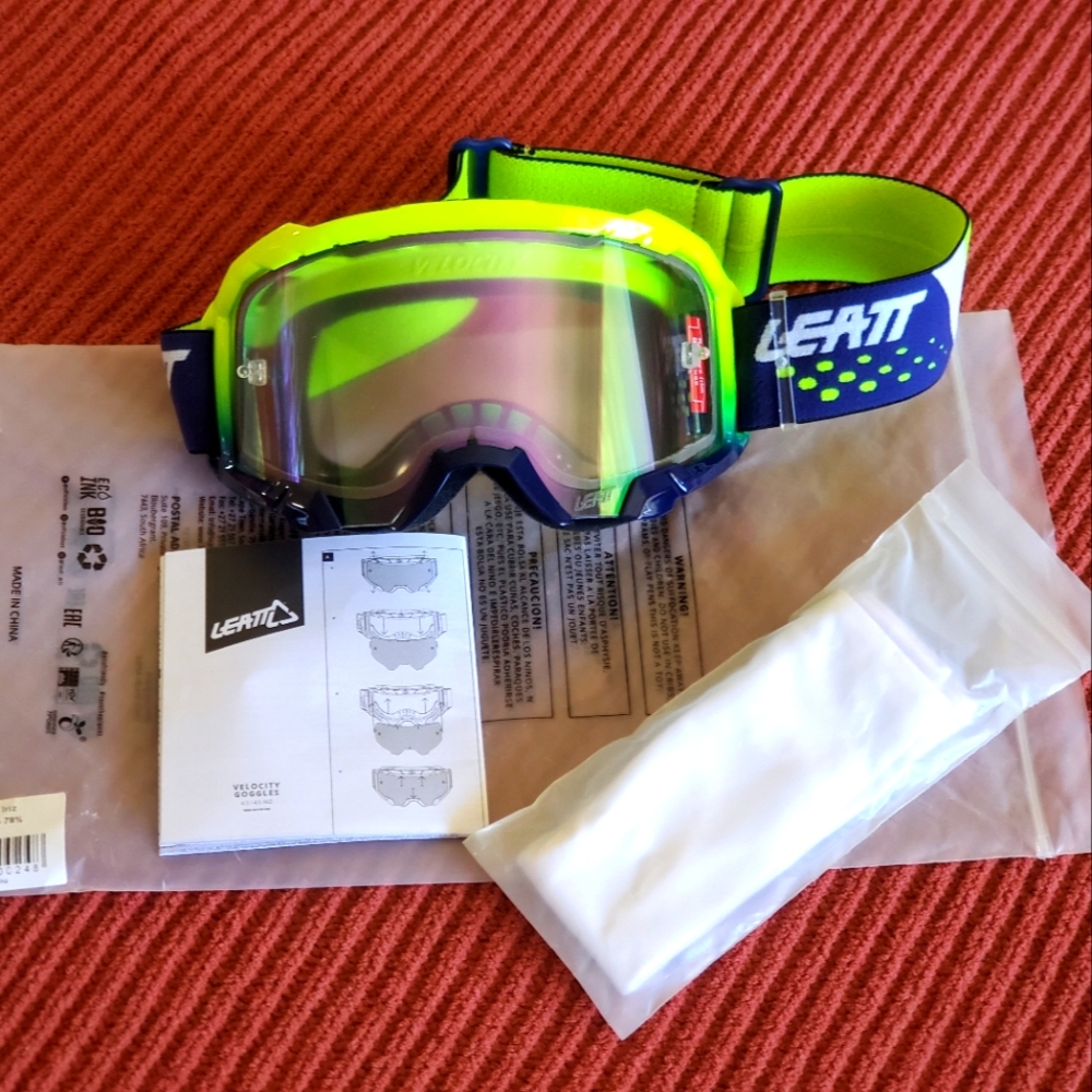 NEW Leatt Velocity MTB Goggles